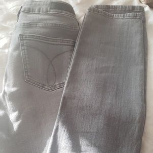 Grey Calvin Klein jeans